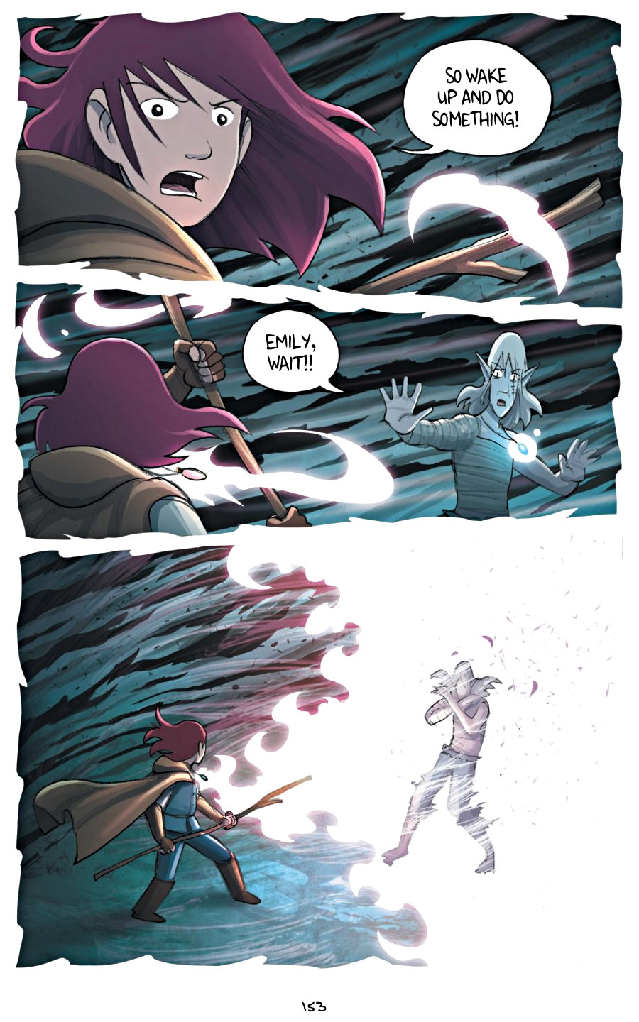 page 153 of amulet 5 prince of the elves graphic novel