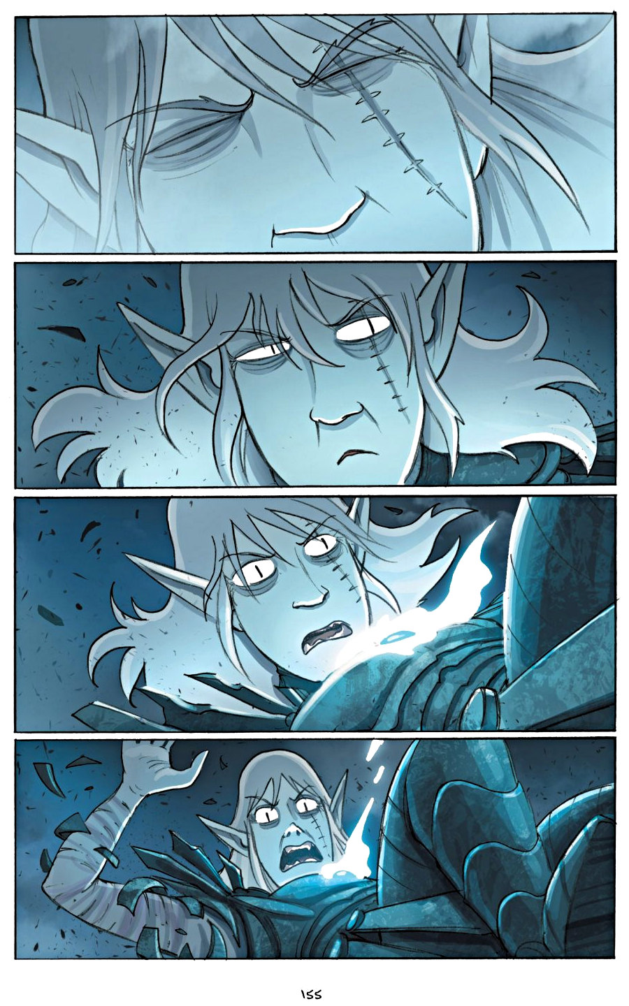 page 155 of amulet 5 prince of the elves graphic novel