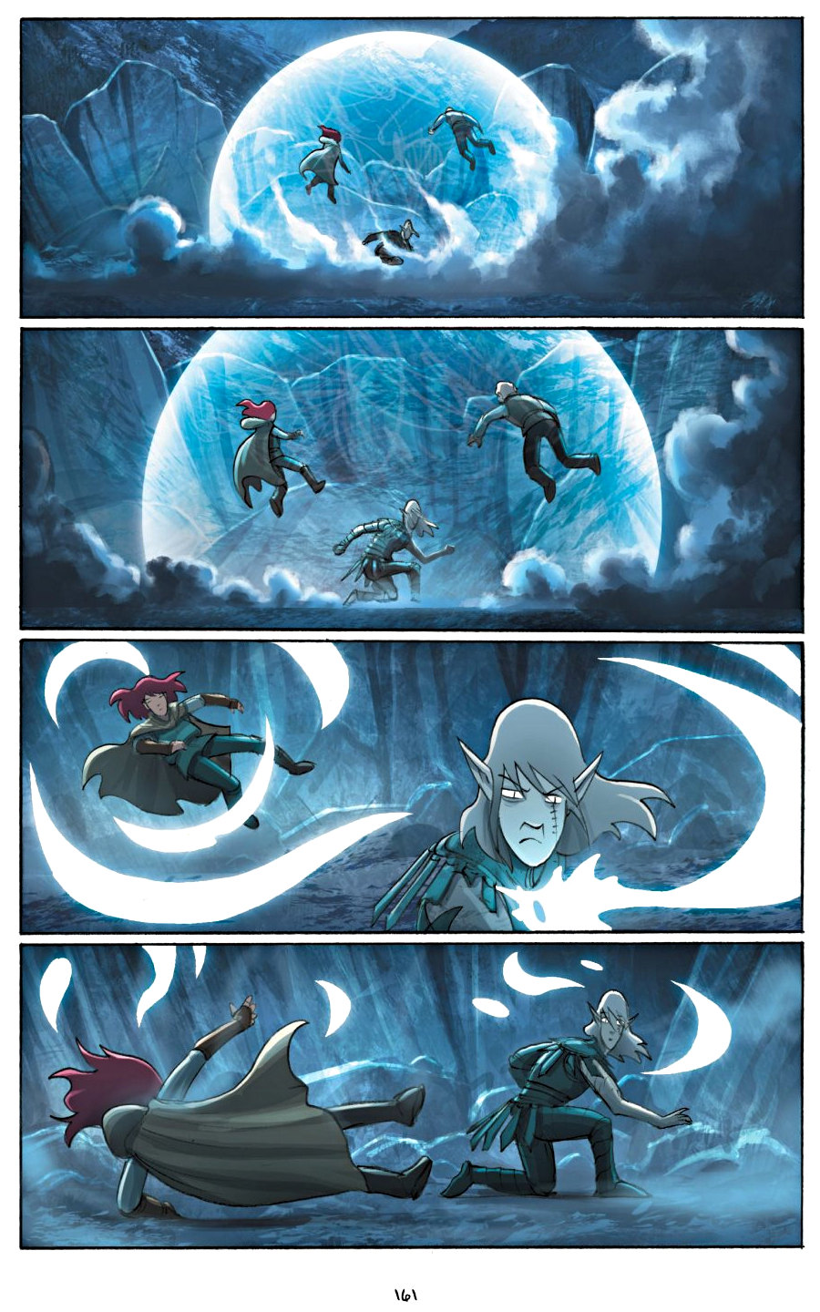 page 161 of amulet 5 prince of the elves graphic novel