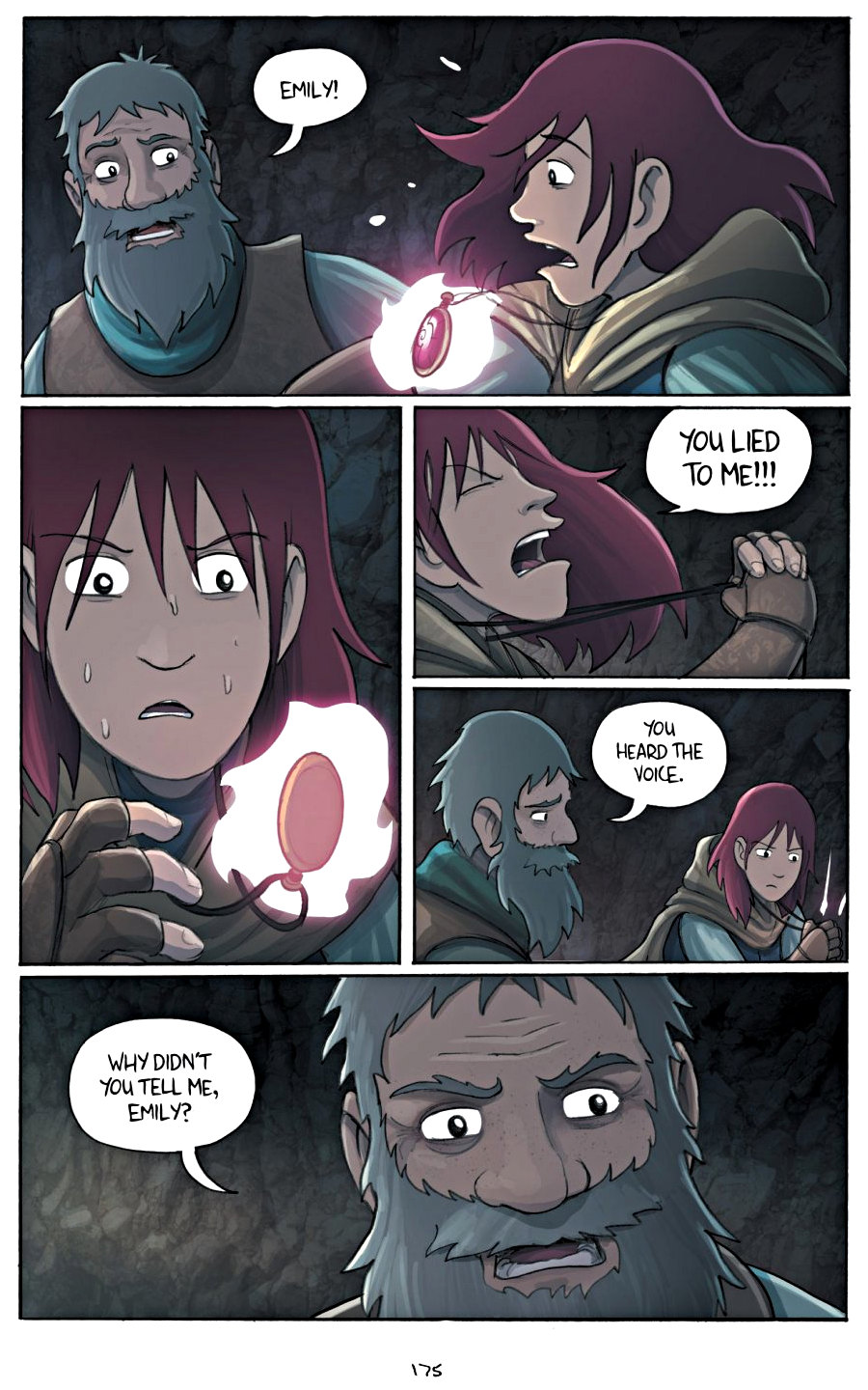 page 175 of amulet 5 prince of the elves graphic novel