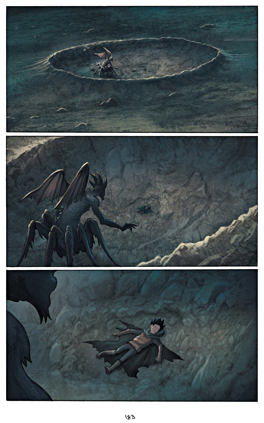 page 183 of amulet 5 prince of the elves graphic novel