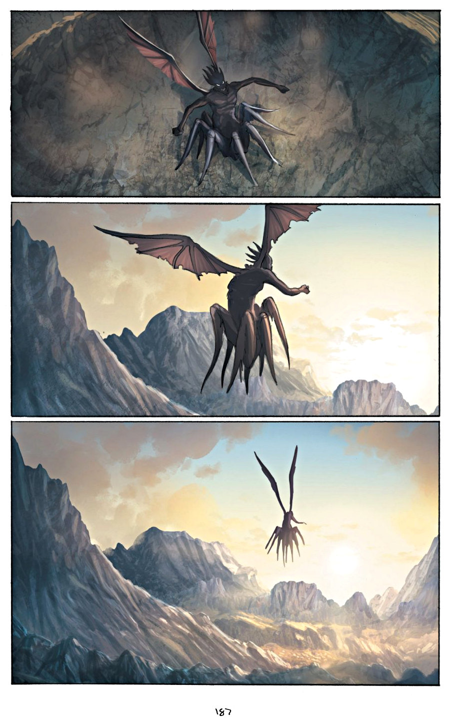 page 187 of amulet 5 prince of the elves graphic novel