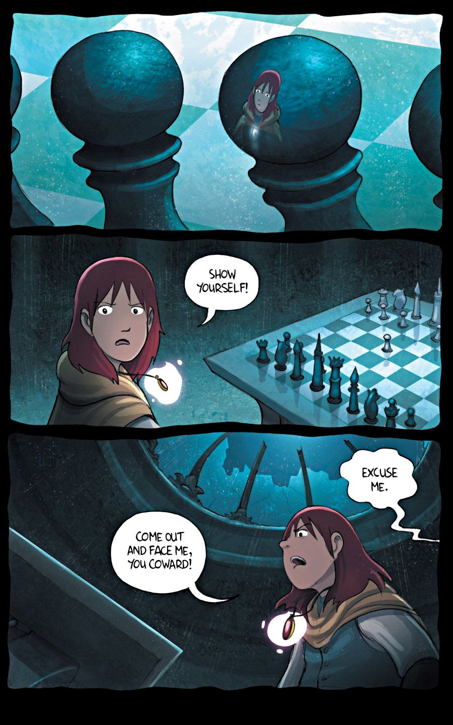 page 192 of amulet 5 prince of the elves graphic novel