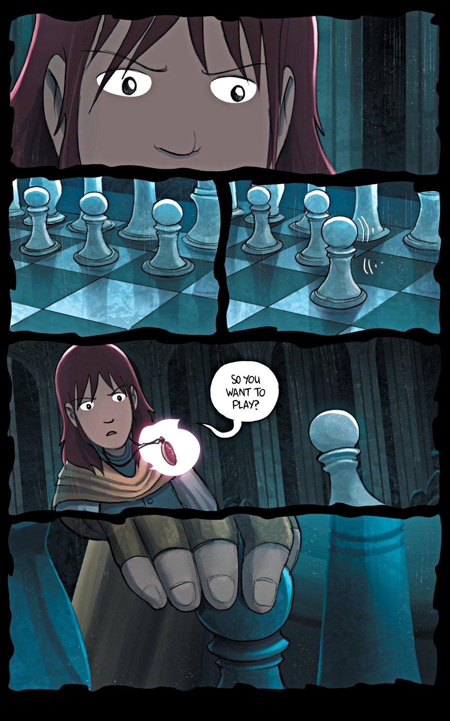 page 196 of amulet 5 prince of the elves graphic novel