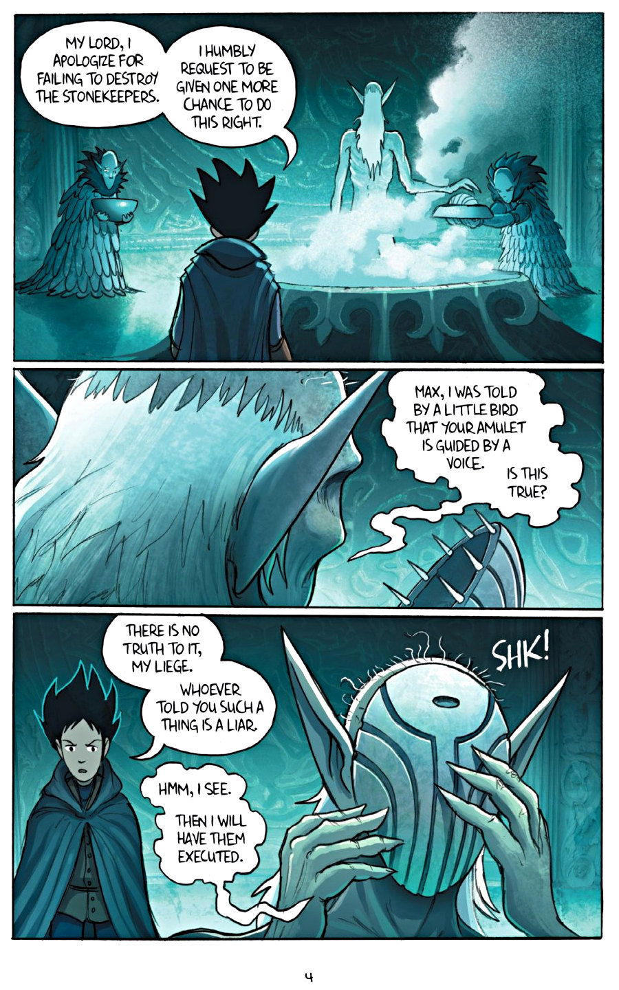 page 4 of amulet 6 escape from lucien graphic novel