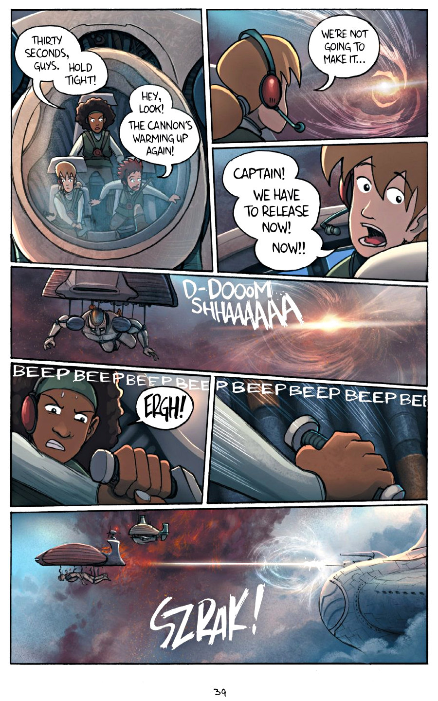 page 39 of amulet 6 escape from lucien graphic novel