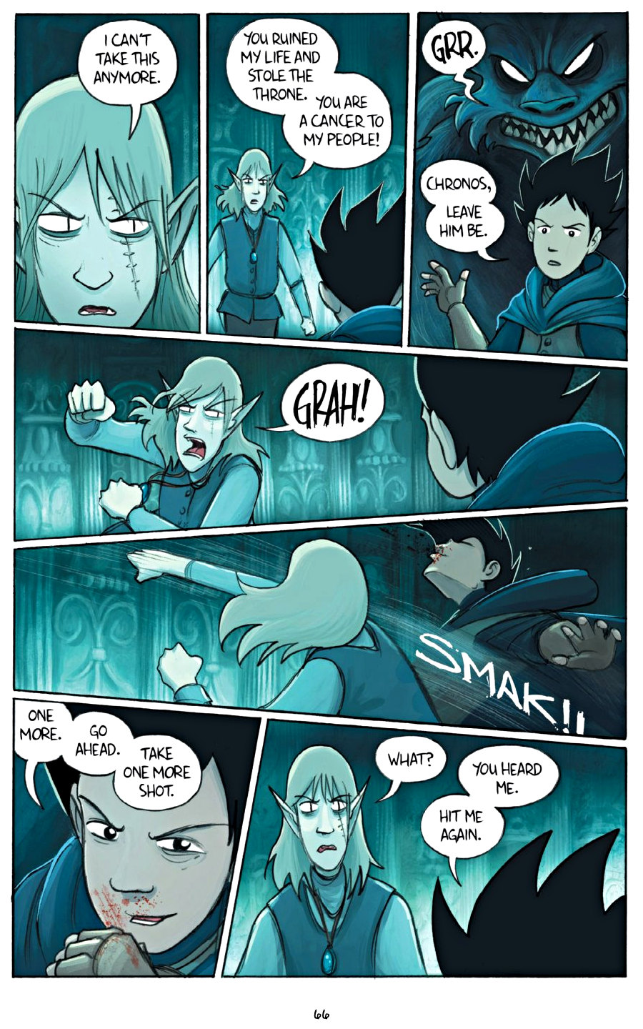 page 66 of amulet 6 escape from lucien graphic novel