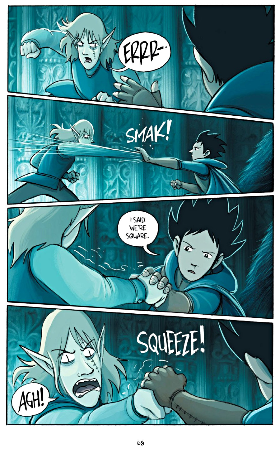 page 68 of amulet 6 escape from lucien graphic novel