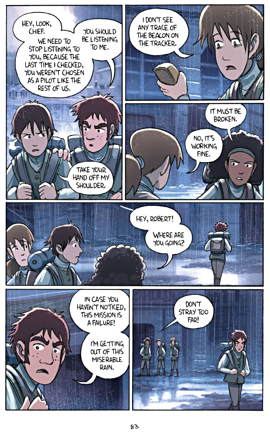 page 83 of amulet 6 escape from lucien graphic novel