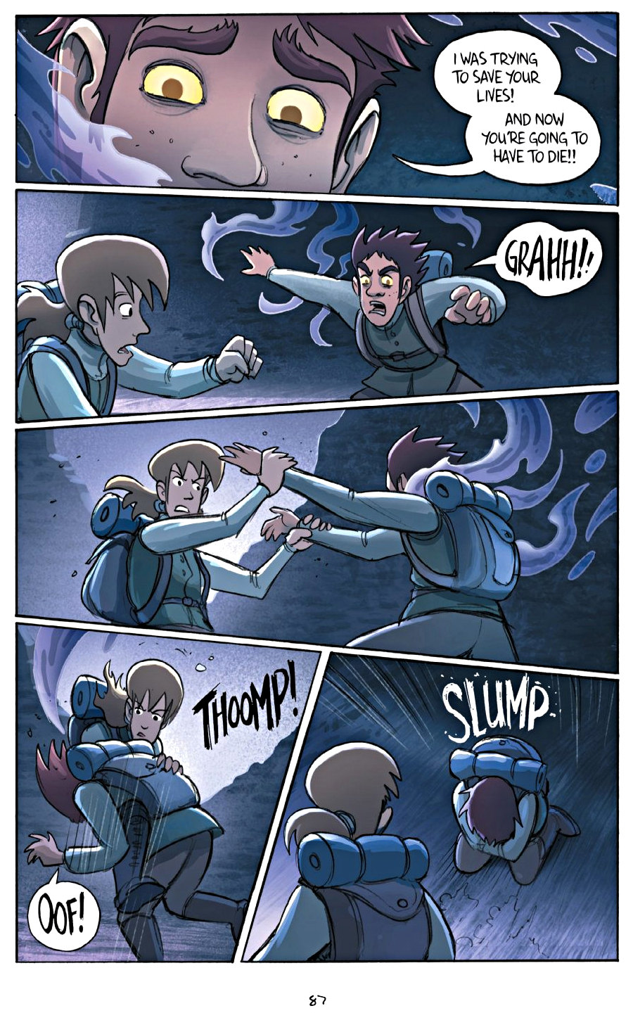 page 87 of amulet 6 escape from lucien graphic novel