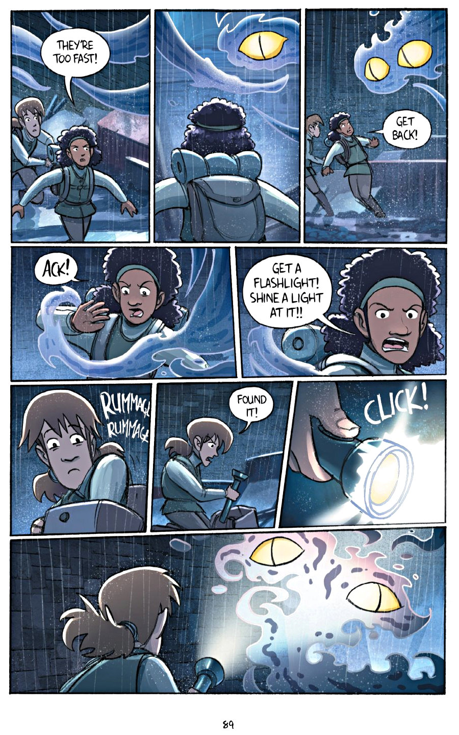 page 89 of amulet 6 escape from lucien graphic novel