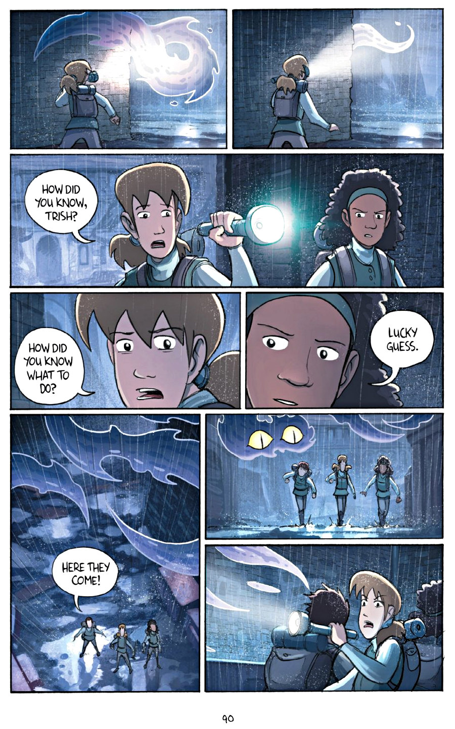 page 90 of amulet 6 escape from lucien graphic novel