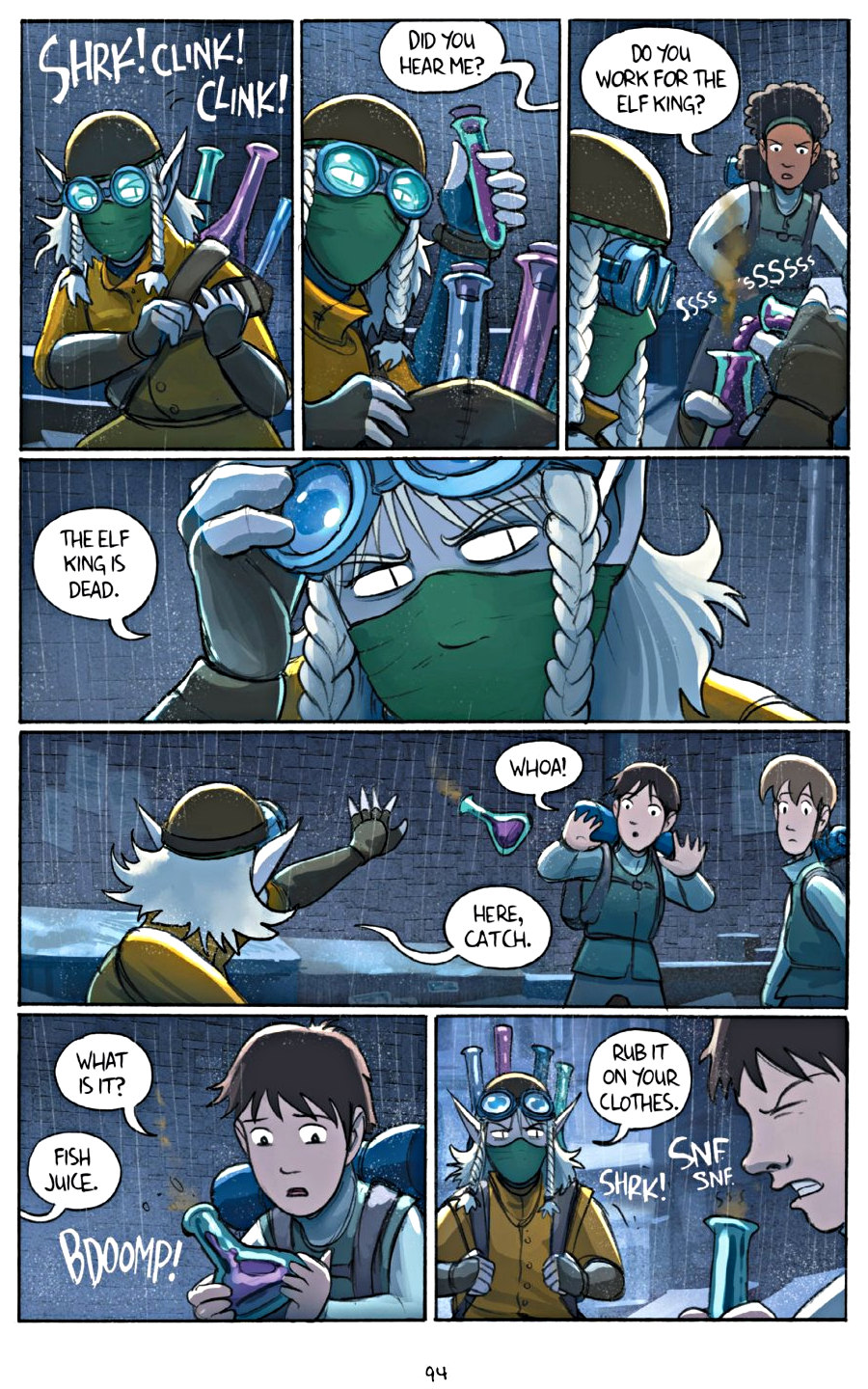 page 94 of amulet 6 escape from lucien graphic novel
