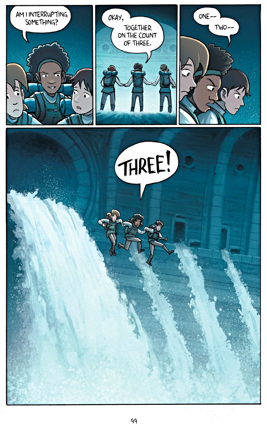 page 99 of amulet 6 escape from lucien graphic novel