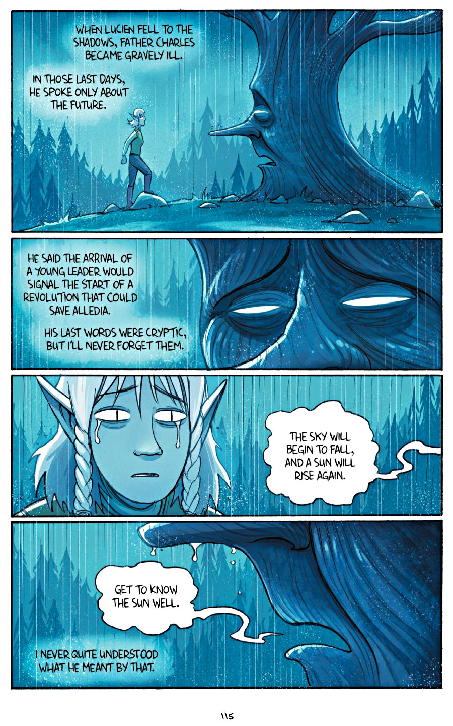 page 115 of amulet 6 escape from lucien graphic novel