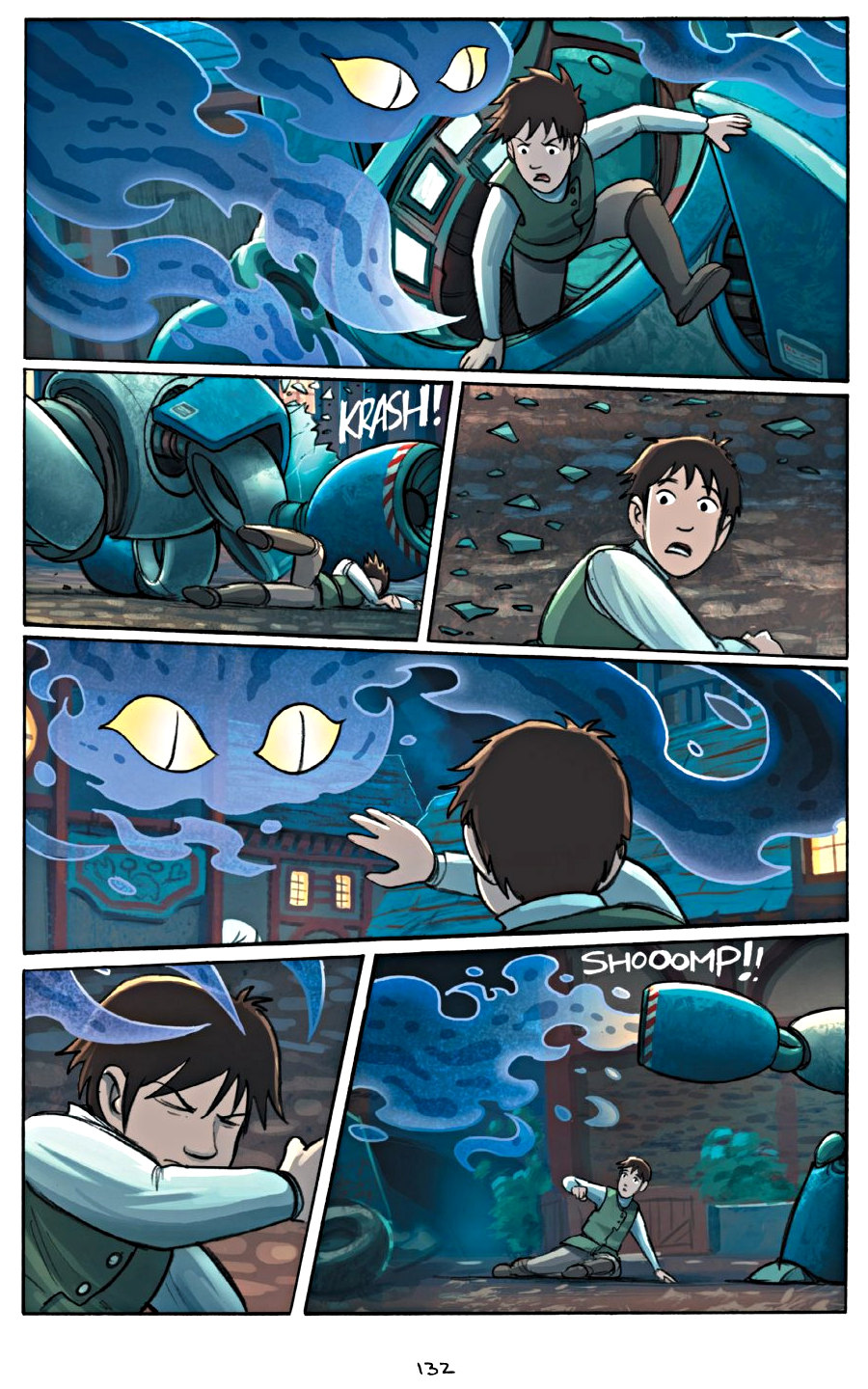 page 132 of amulet 6 escape from lucien graphic novel