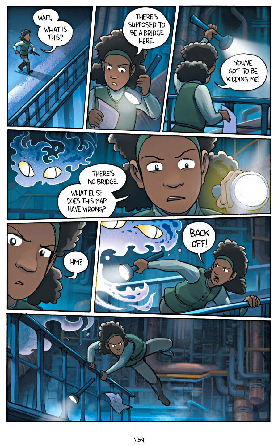 page 139 of amulet 6 escape from lucien graphic novel