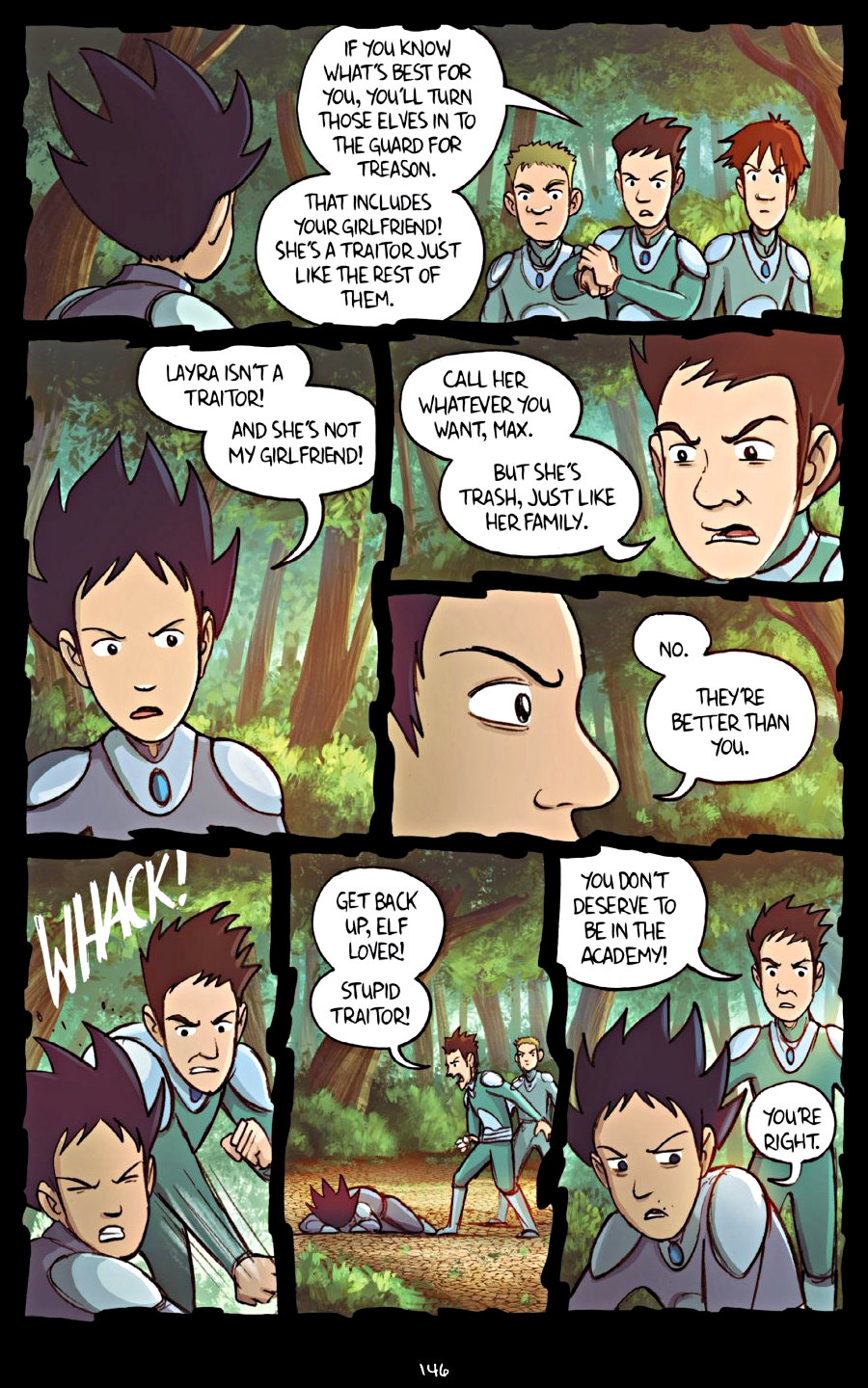 page 146 of amulet 6 escape from lucien graphic novel