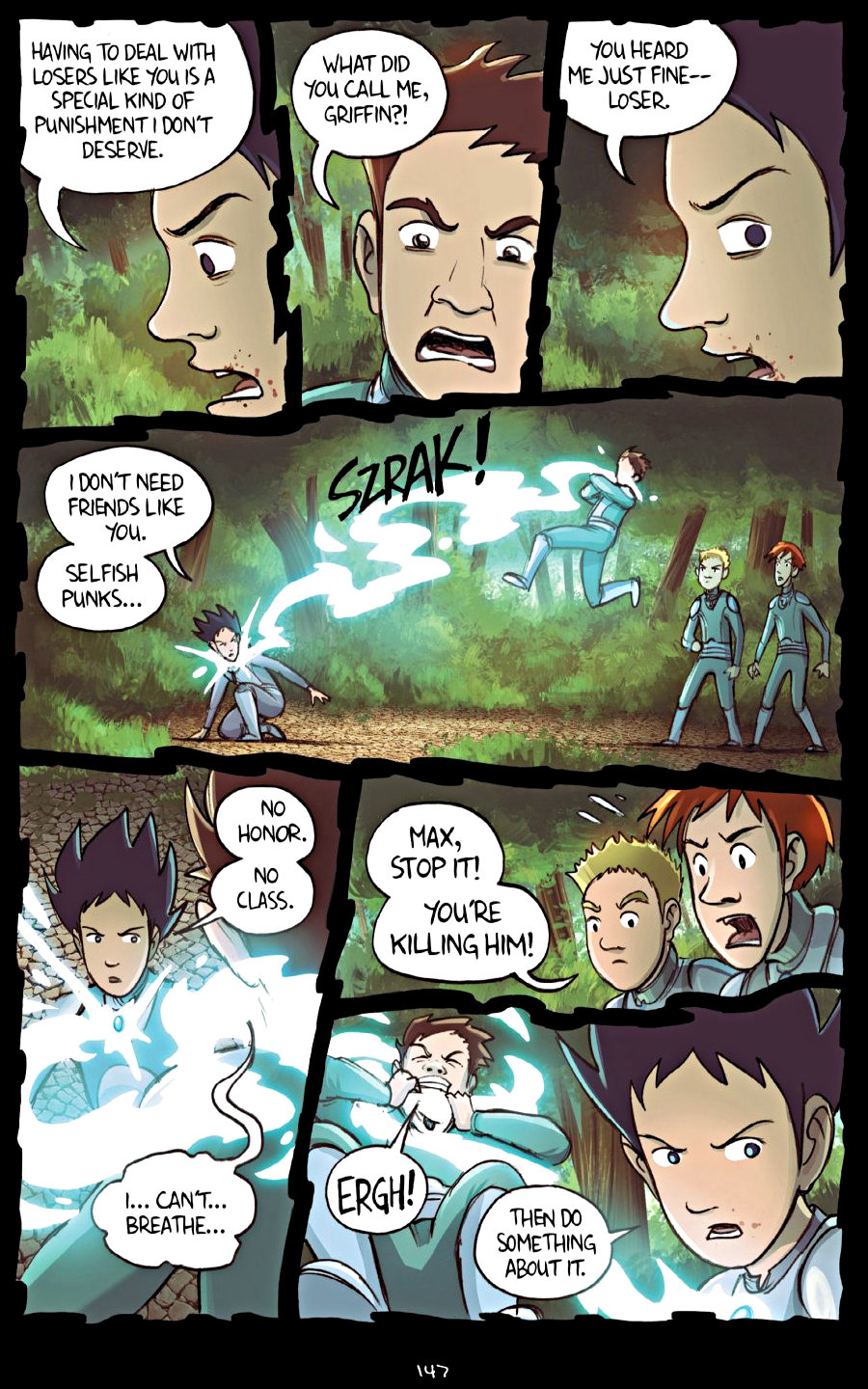 page 147 of amulet 6 escape from lucien graphic novel