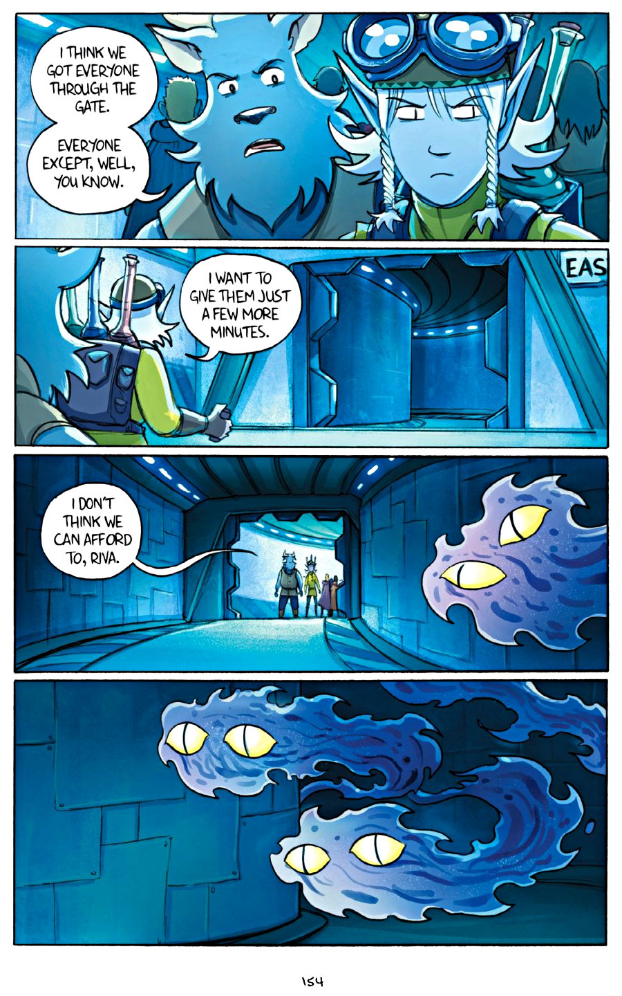 page 154 of amulet 6 escape from lucien graphic novel