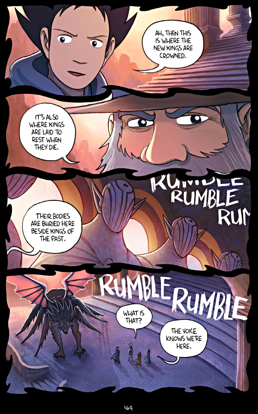 page 169 of amulet 6 escape from lucien graphic novel