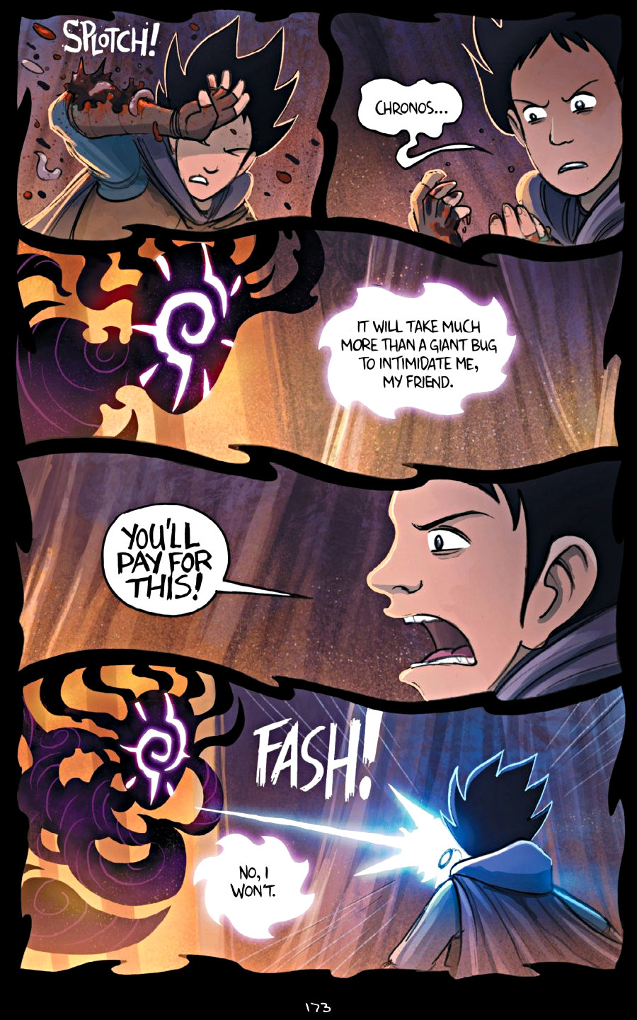 page 173 of amulet 6 escape from lucien graphic novel
