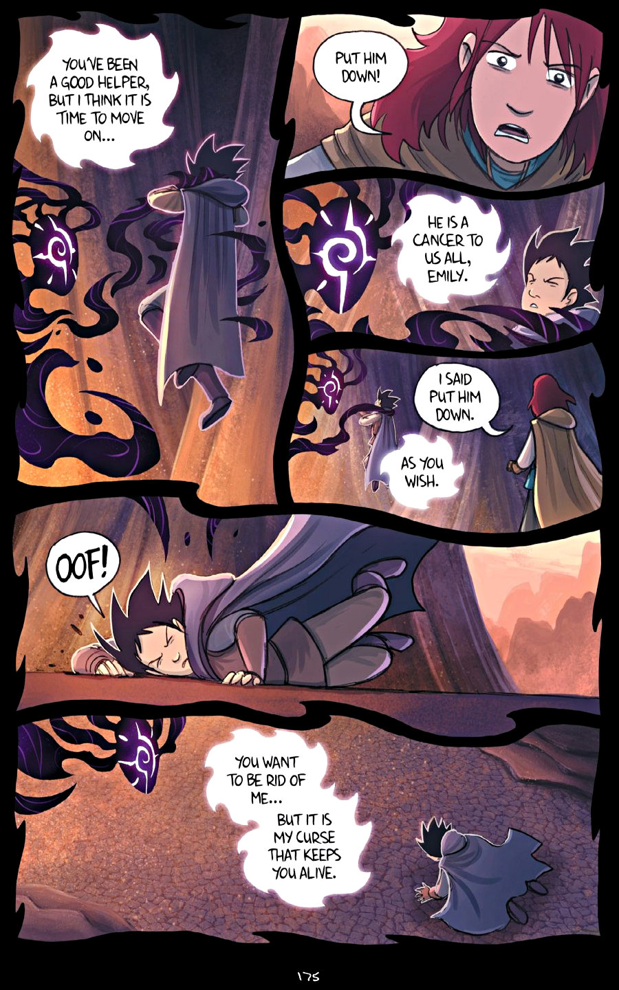 page 175 of amulet 6 escape from lucien graphic novel