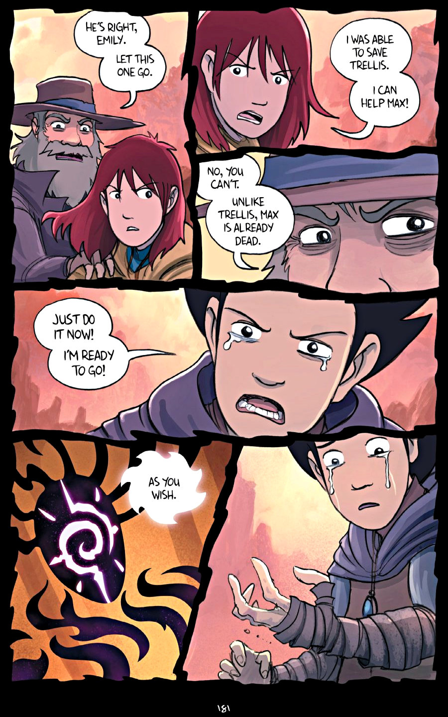page 181 of amulet 6 escape from lucien graphic novel