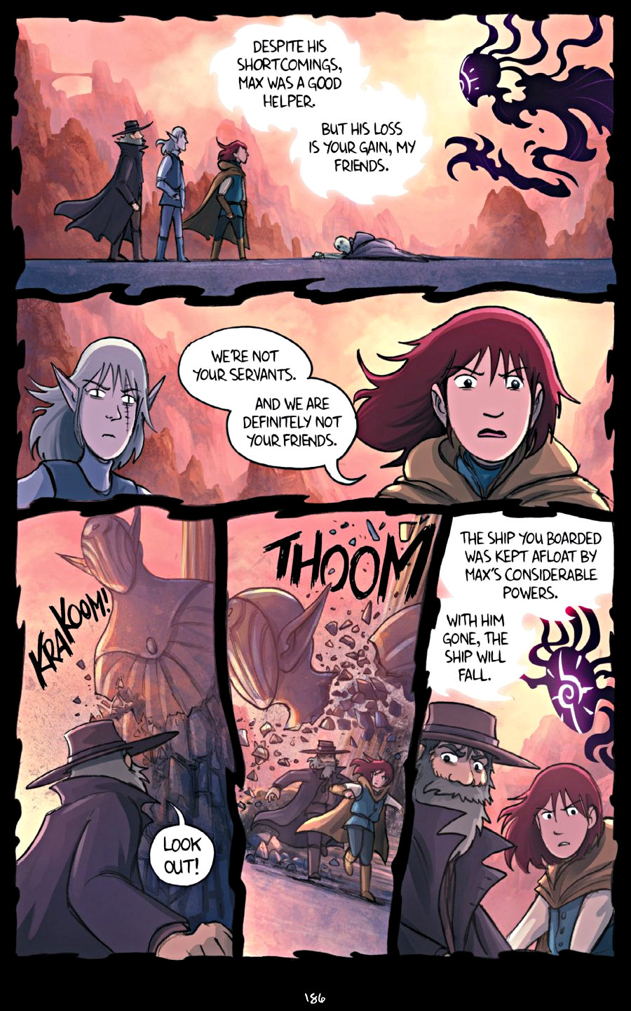 page 186 of amulet 6 escape from lucien graphic novel