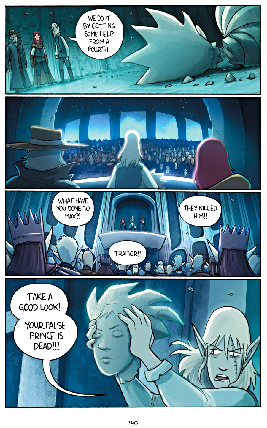 page 190 of amulet 6 escape from lucien graphic novel