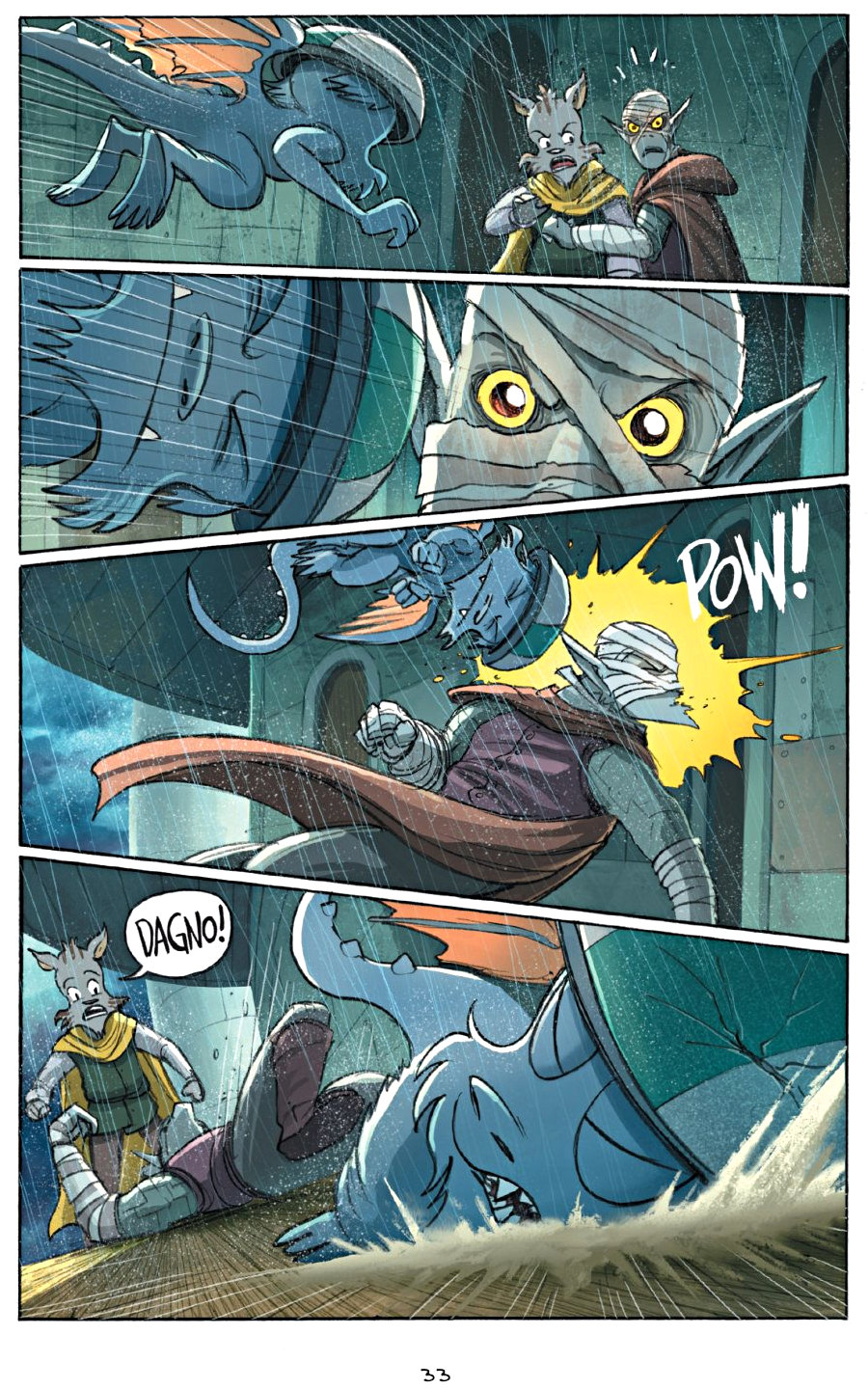 page 33 of amulet 7 firelight graphic novel