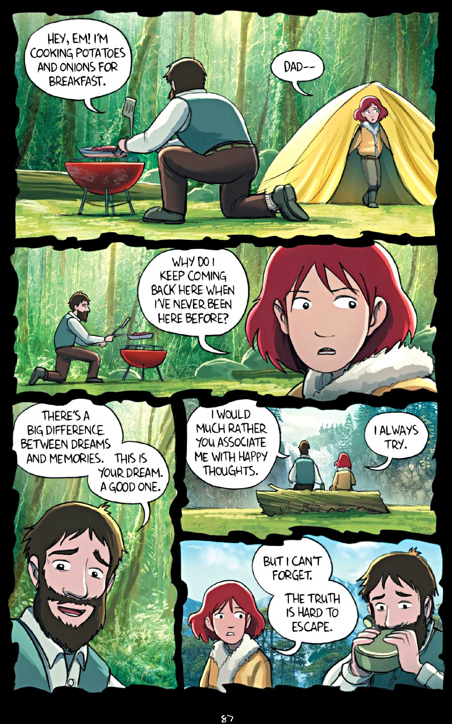page 87 of amulet 7 firelight graphic novel