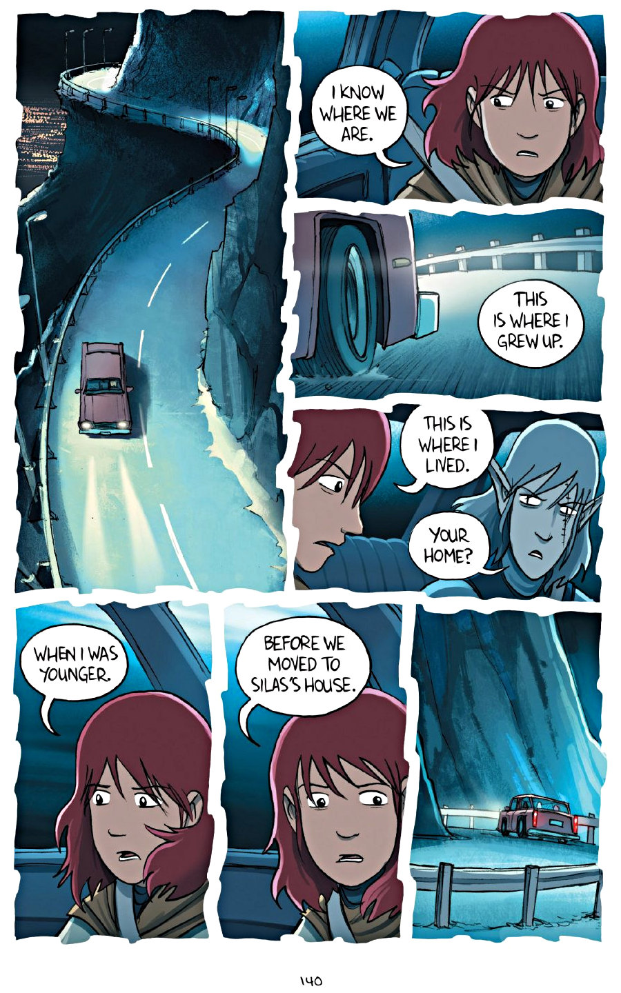 page 140 of amulet 7 firelight graphic novel