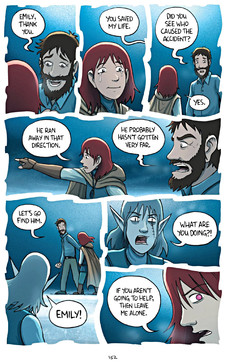 page 152 of amulet 7 firelight graphic novel