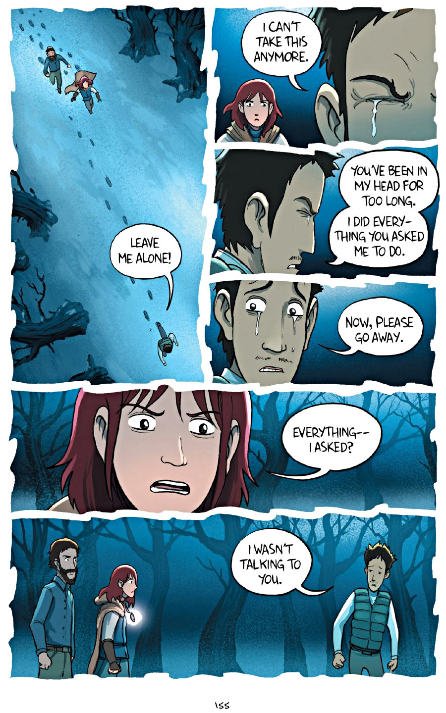 page 155 of amulet 7 firelight graphic novel