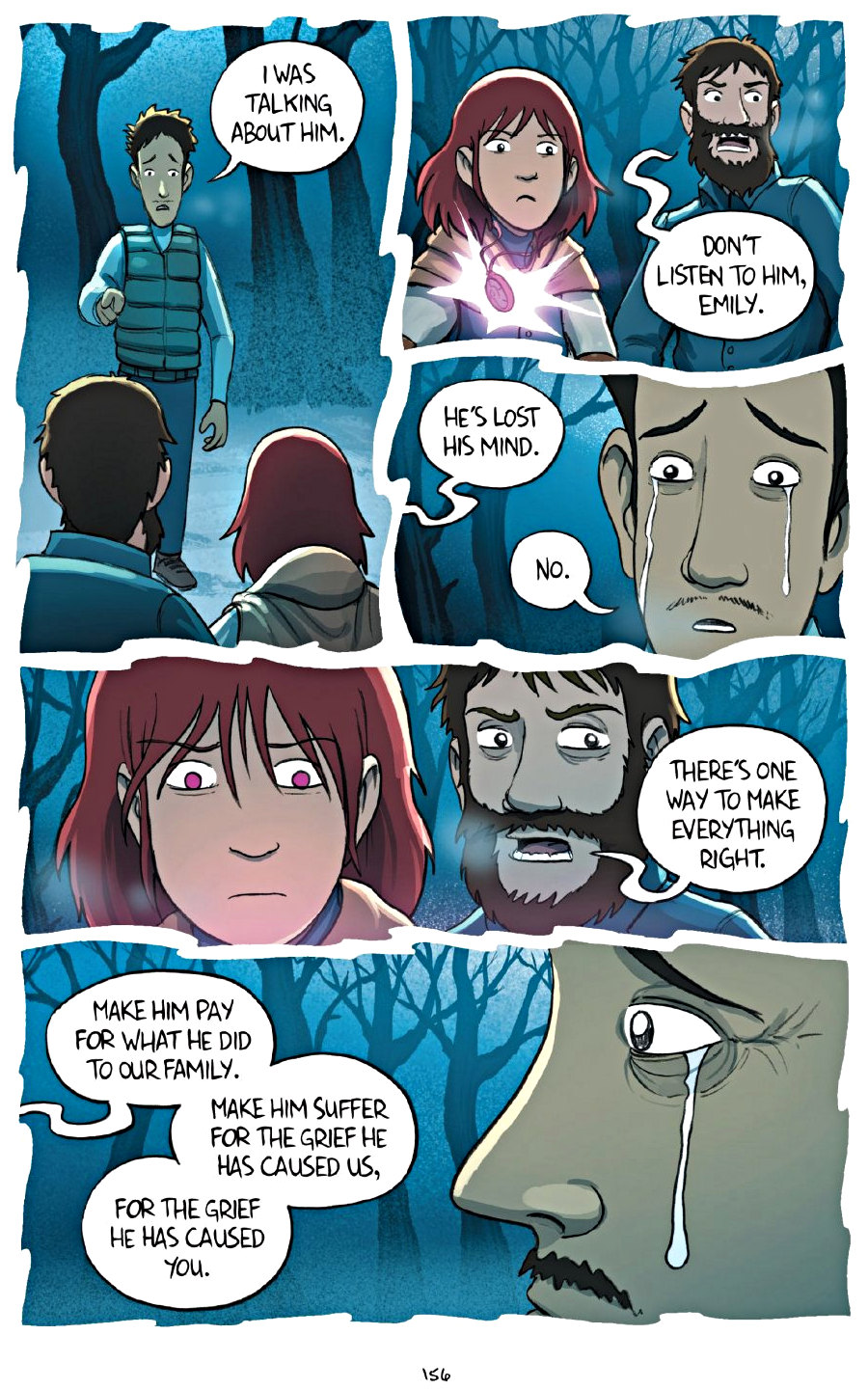 page 156 of amulet 7 firelight graphic novel