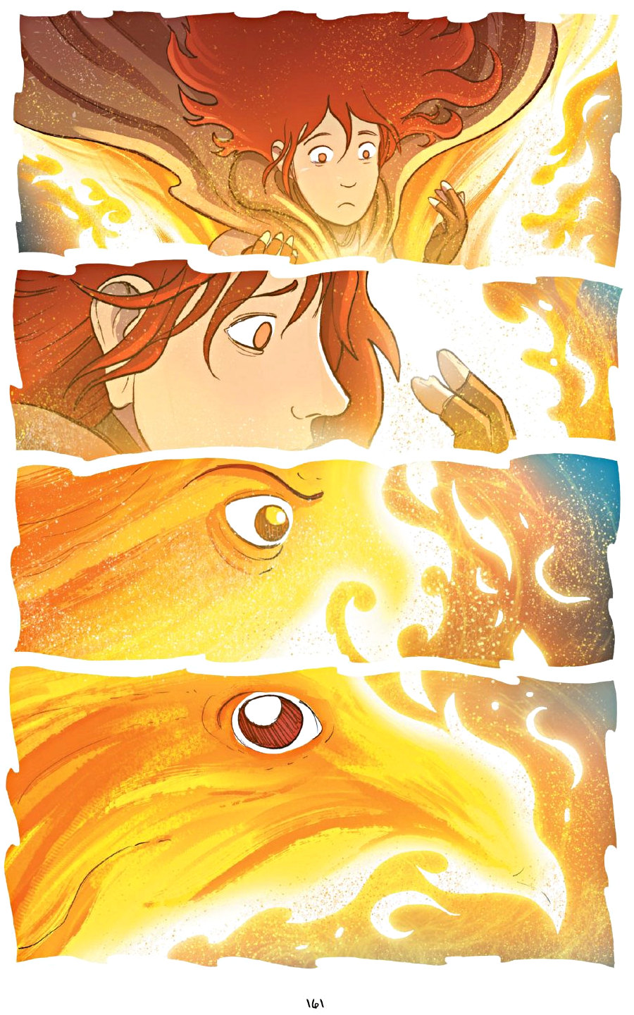page 161 of amulet 7 firelight graphic novel
