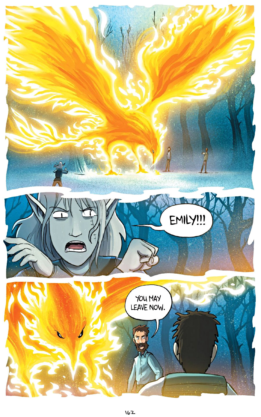 page 162 of amulet 7 firelight graphic novel