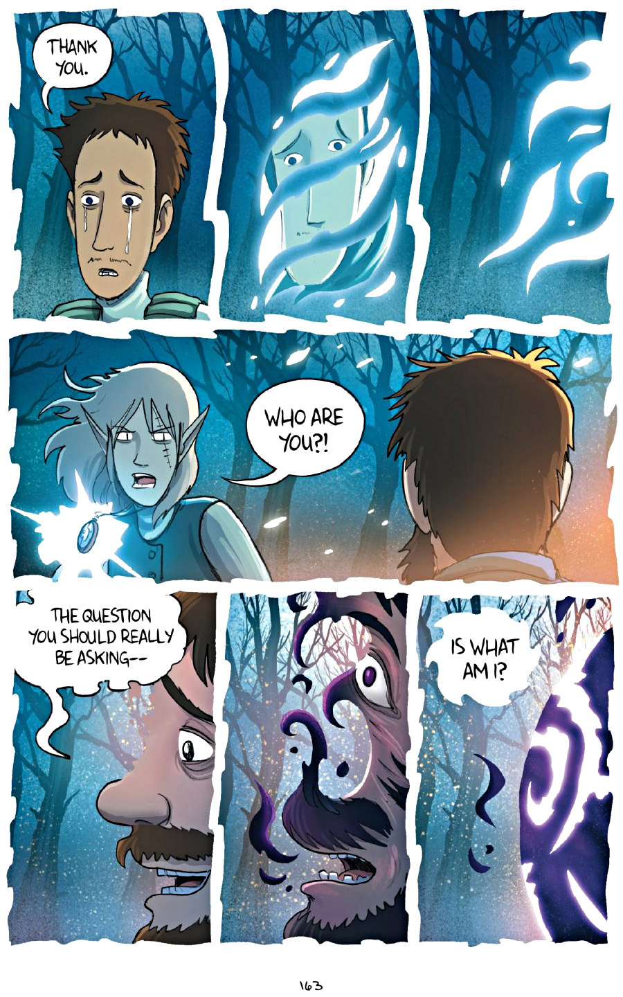 page 163 of amulet 7 firelight graphic novel