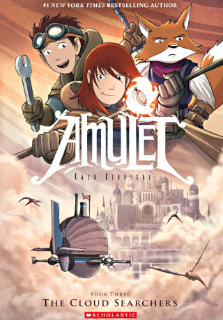 thumbnail of amulet 3 cloud searchers graphic novel by kazu kibuishi