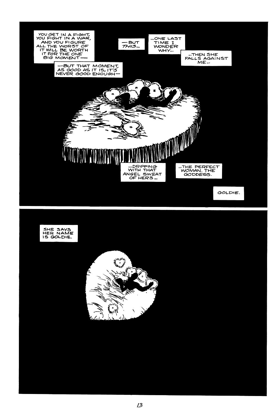 page 13 of sin city 1 the hard goodbye
