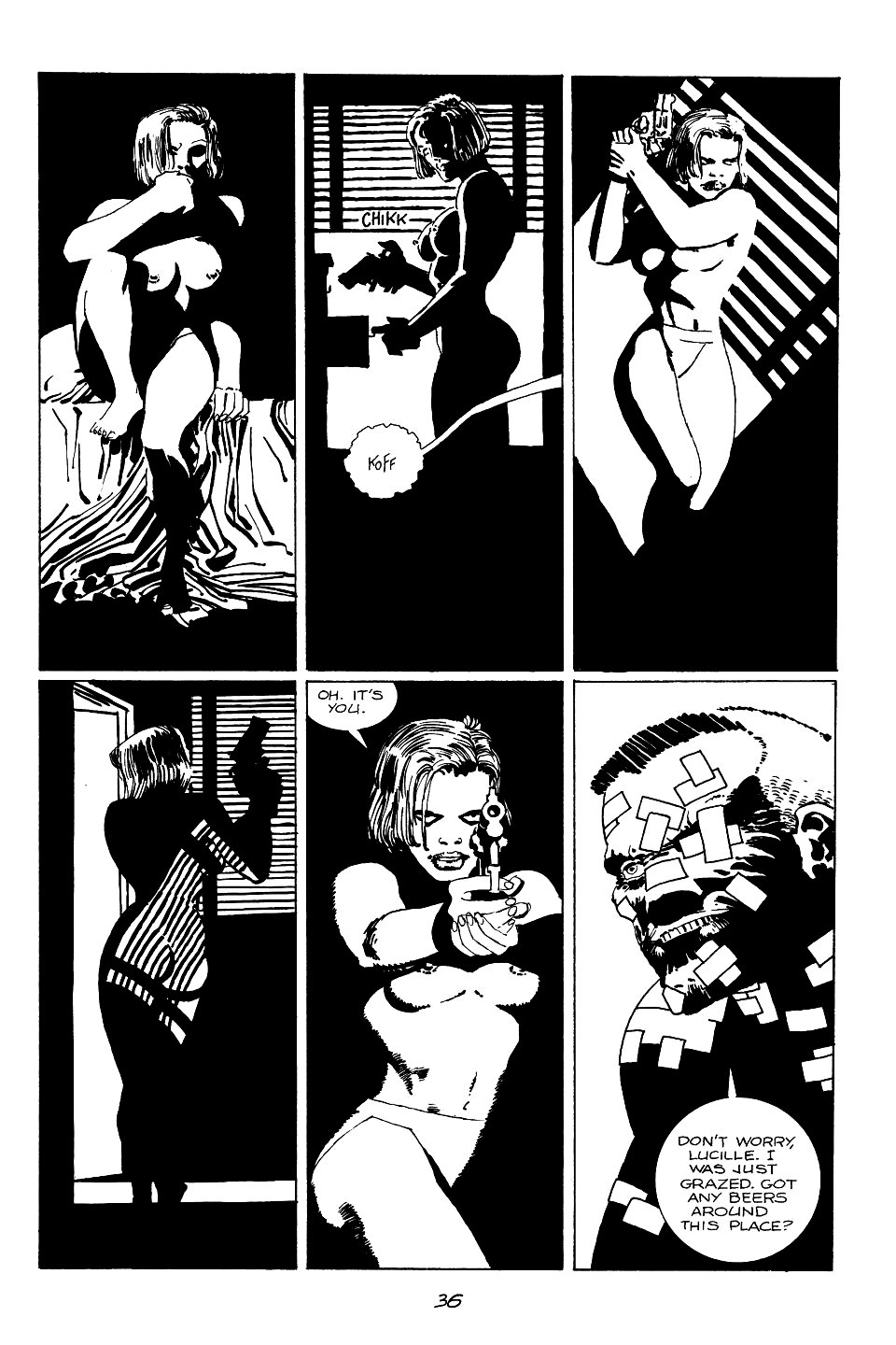 page 36 of sin city 1 the hard goodbye