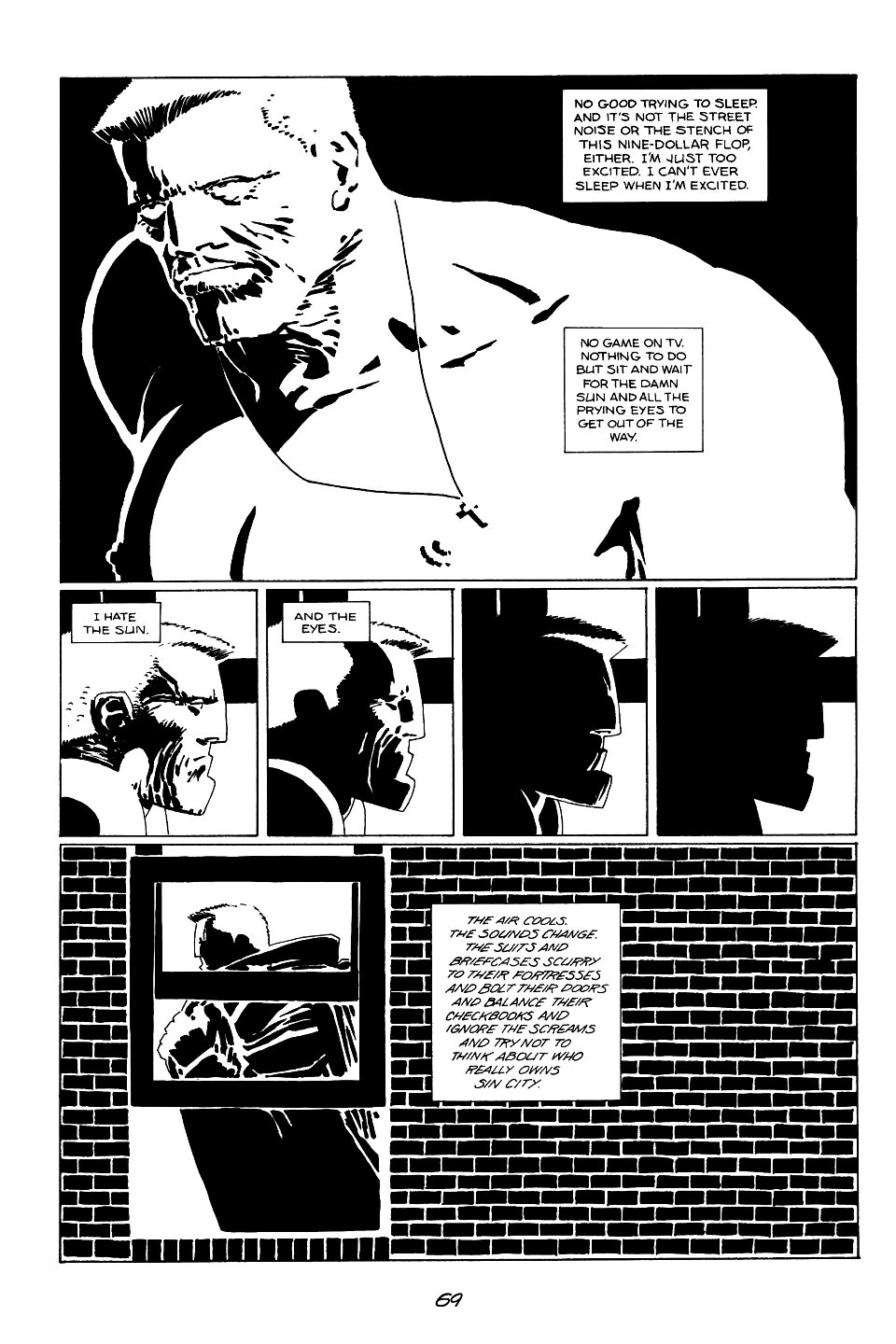 page 69 of sin city 1 the hard goodbye