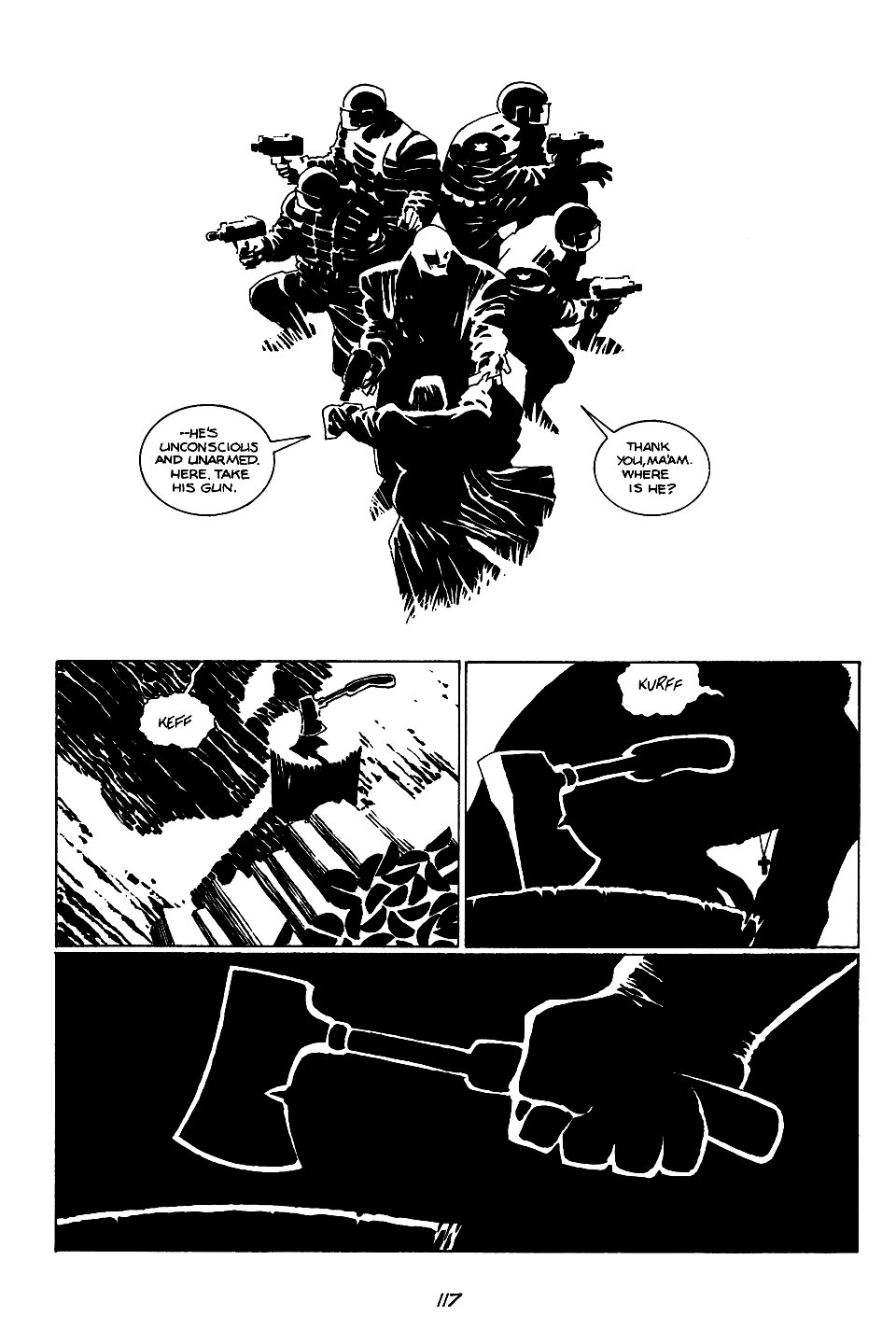 page 117 of sin city 1 the hard goodbye