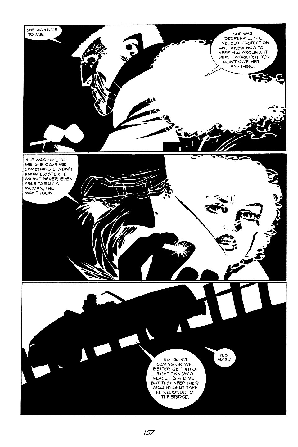 page 157 of sin city 1 the hard goodbye
