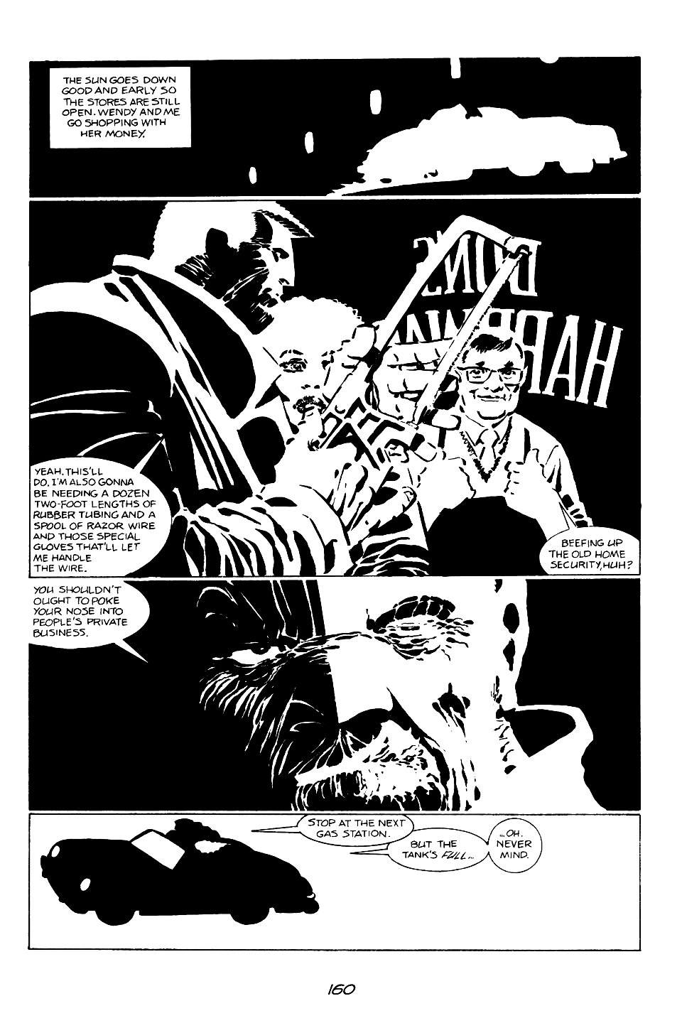 page 160 of sin city 1 the hard goodbye