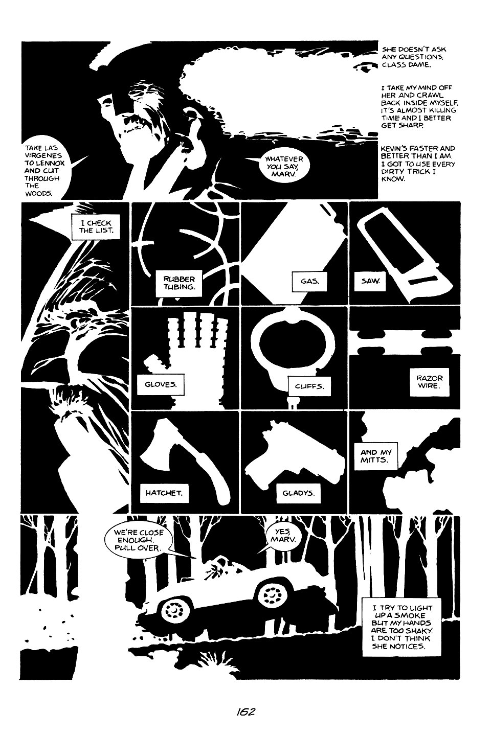 page 162 of sin city 1 the hard goodbye