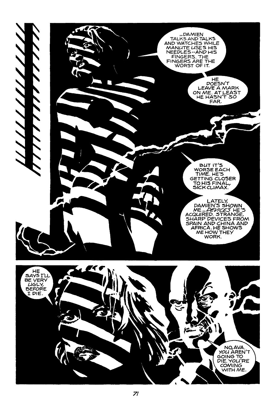page 71 of sin city 2 the hard goodbye