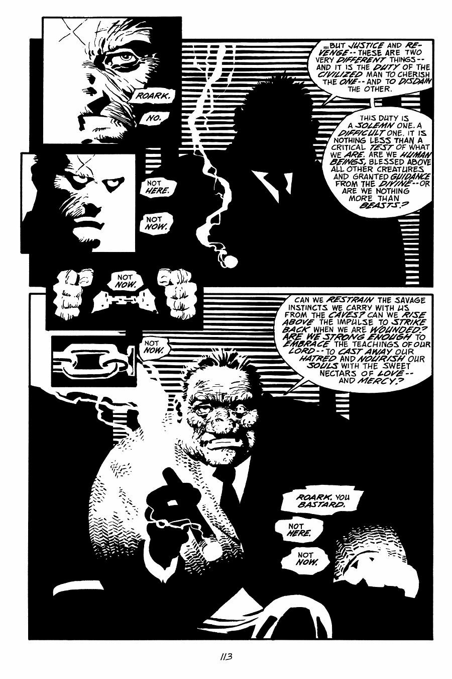 page 113 of sin city 4 that yellow bastard