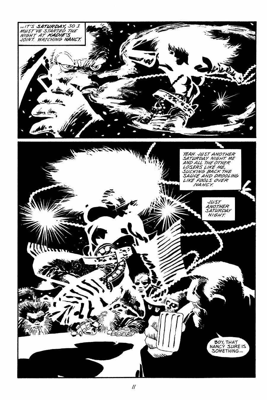 page 11 of sin city 6 booze broads and bullets